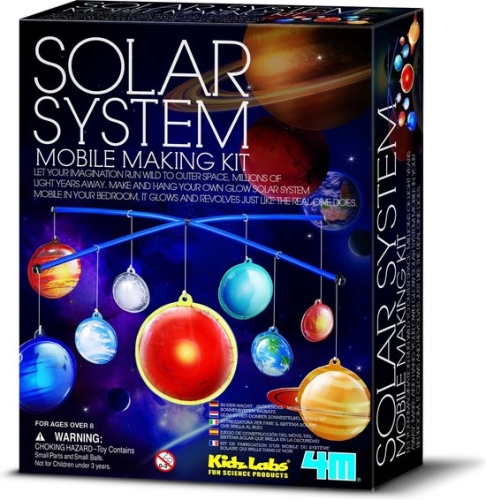 4M Make &amp; Play Solar system mobile (French)