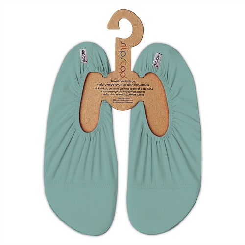 Slipstop Adult Swimming Shoe XS (35-36) Mint Blue 