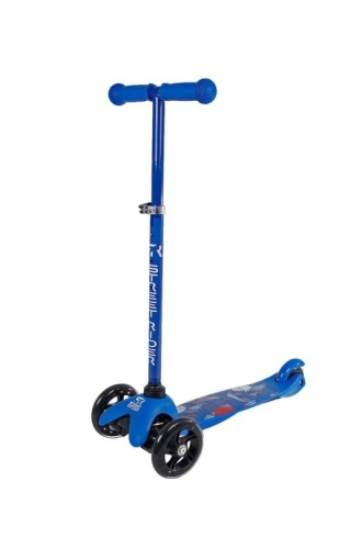 Street Rider 3 Wheel Step with Adjustable Handlebar Blue