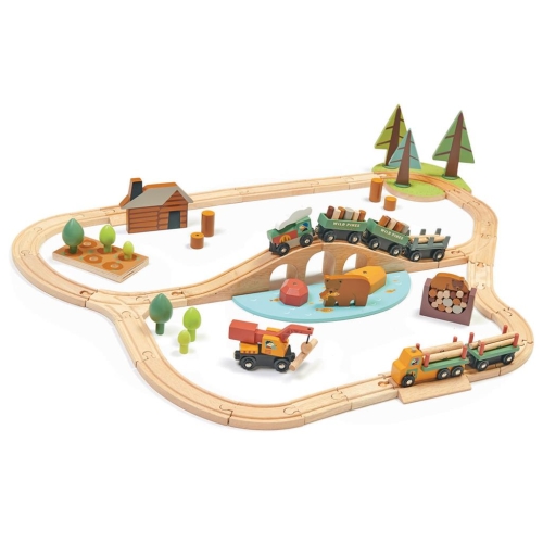 Tender Leaf Train Set Wild Pines