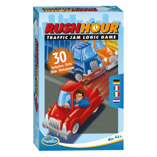 ThinkFun Rush Hour Pocket game 30 tasks