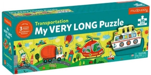 Mudpuppy My long puzzle Transport vehicles 30 pieces