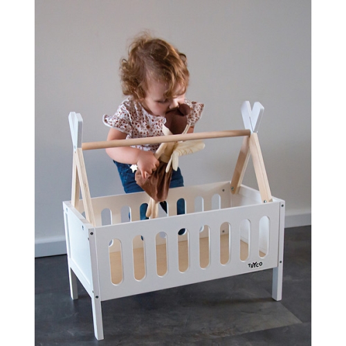 Tryco wooden doll bed