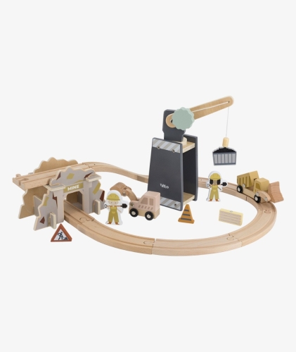 Tryco Wooden Train Set Expansion Construction