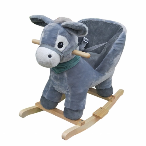 Tryco Rocking Animal Donkey Dark Gray