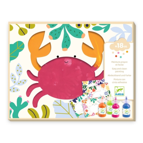 Djeco Finger painting craft kit