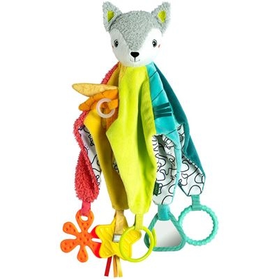 Fehn Dobabydoo Activity cuddly blanket Fox