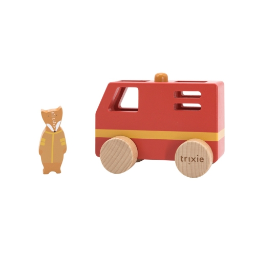 Trixie Wooden mini fire engine