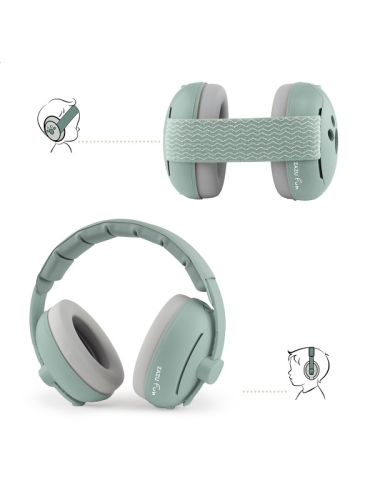 ZAZU - Earmuffs Baby &amp; Junior - Green