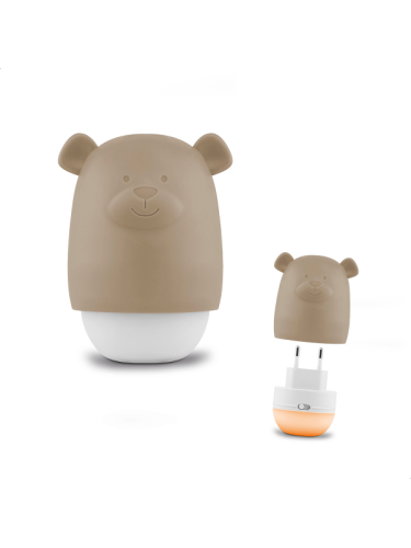 ZAZU - Nightlight - Benny the bear - Taupe