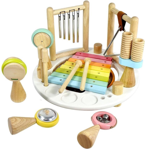 I m Toy Music Set Round Pastel