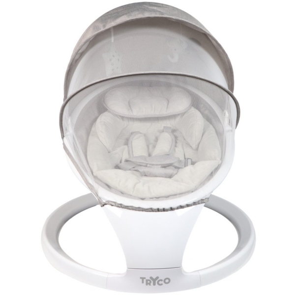 Tryco Baby Swing Devina Deluxe Light Gray Online Offer at PLUSTOYS