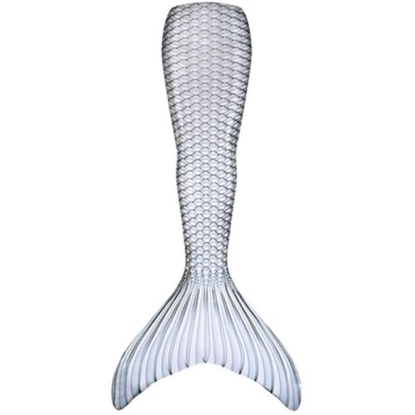 FinFun Mermaid Tail Silver Lightning Size S 6 Years