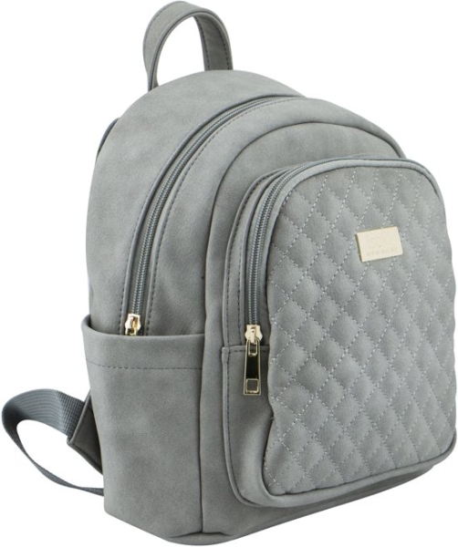 Mini gray backpack 2025