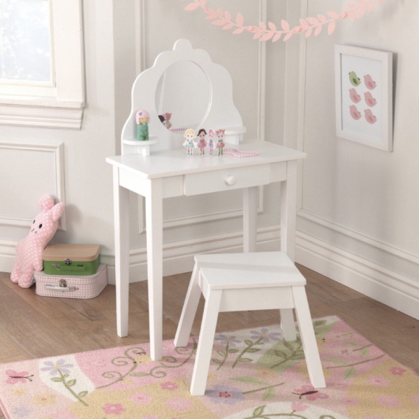 Kidkraft princess deals table stool