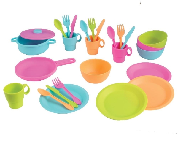 Kidkraft 27 piece Pastel Pot and Cookware Set Online Offer at PLUSTOYS