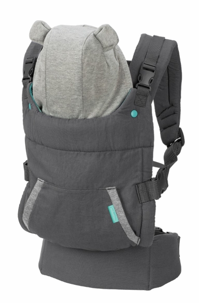 Infantino Baby Carrier Cuddle Up Ergonomic Hoodie Carrier Online Offer at PLUSTOYS