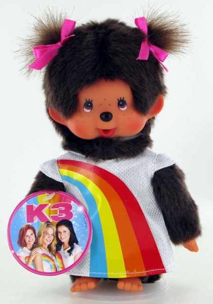 Monchichi 20 cm Girl K3 Rainbow Dress Online Offer at PLUSTOYS
