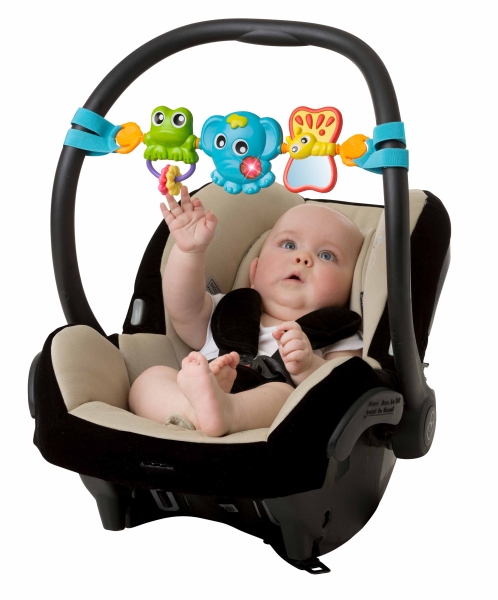 Playgro Activity Toys Travel Trio Musical Pram Tie Online Offer at PLUSTOYS