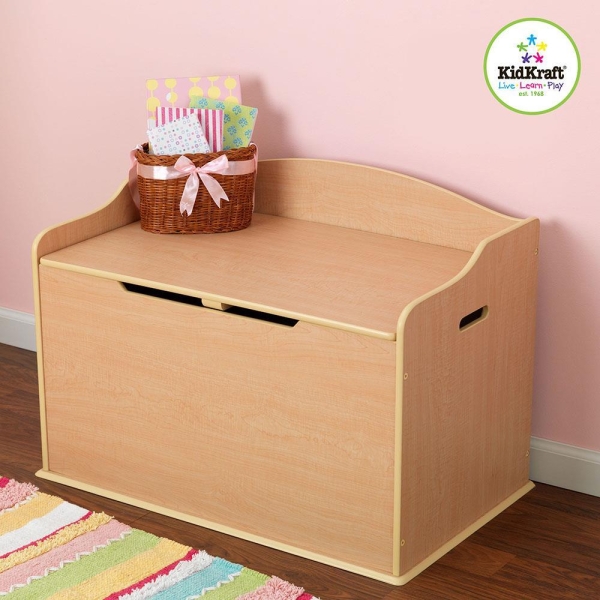 Kidkraft austin toy box shop natural