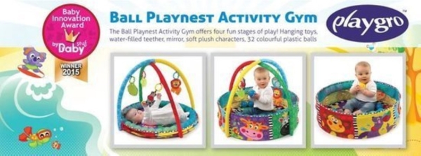 Playgro Play Mat Ballenbak 5 in 1 Activity Gym Online Offer at