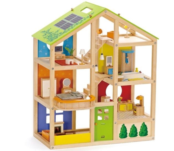 Dollhouses with furniture sales